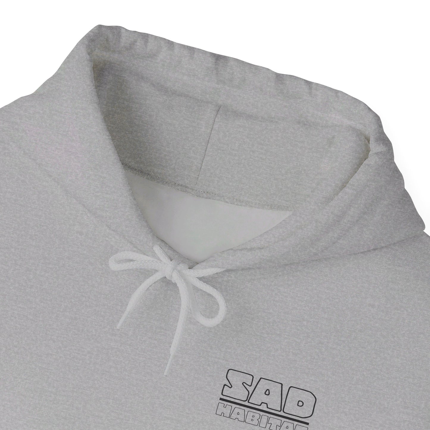 Unisex Sad habitat Logo Heavy Blend™ Hooded Sweatshirt