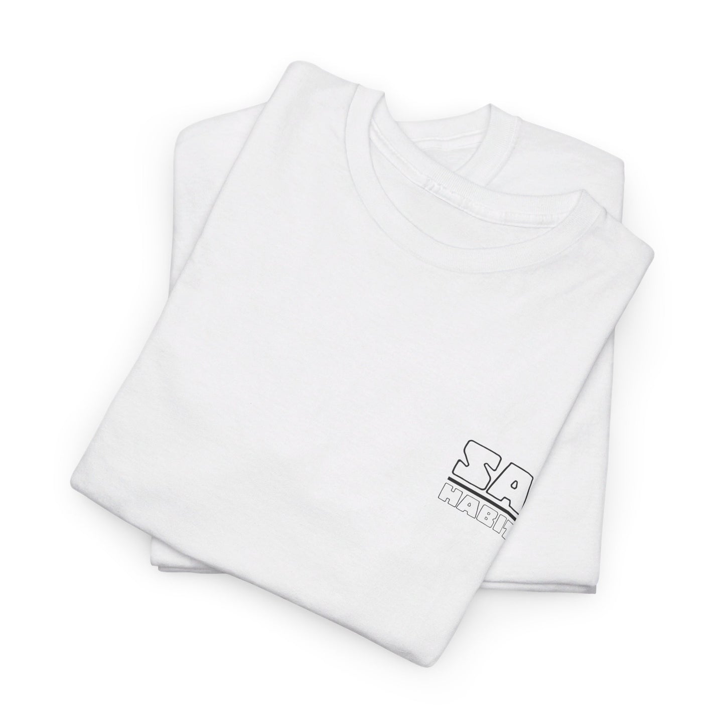 Unisex Sad Habitat Logo Heavy Cotton Tee